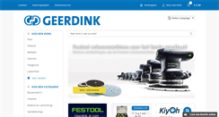 Desktop Screenshot of geerdinkbv.nl
