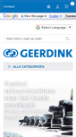Mobile Screenshot of geerdinkbv.nl